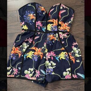 Floral playsuit
